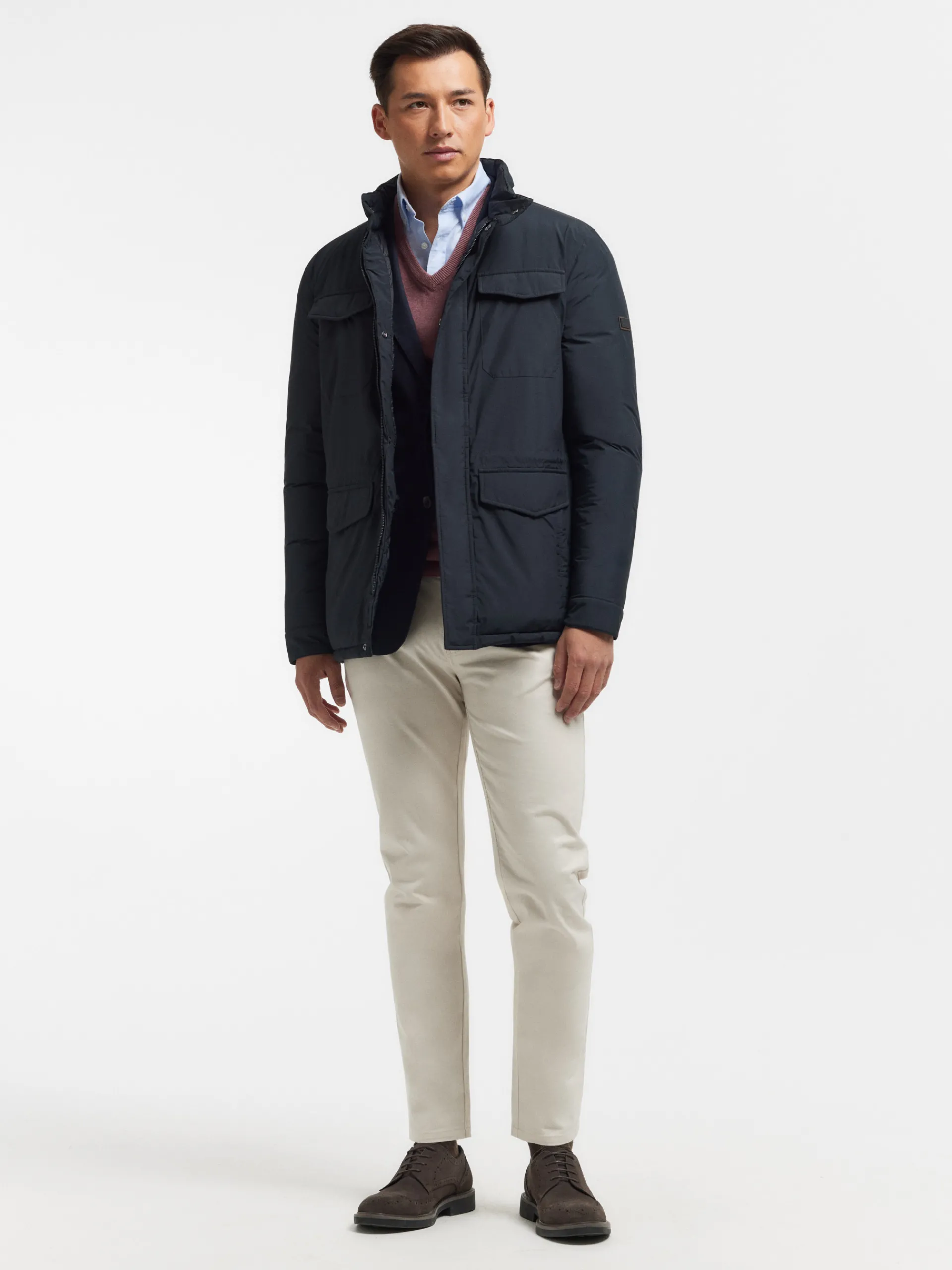 Cazadoras Y Parkas-Alvaro Moreno PARKA COLDER Azul Marino