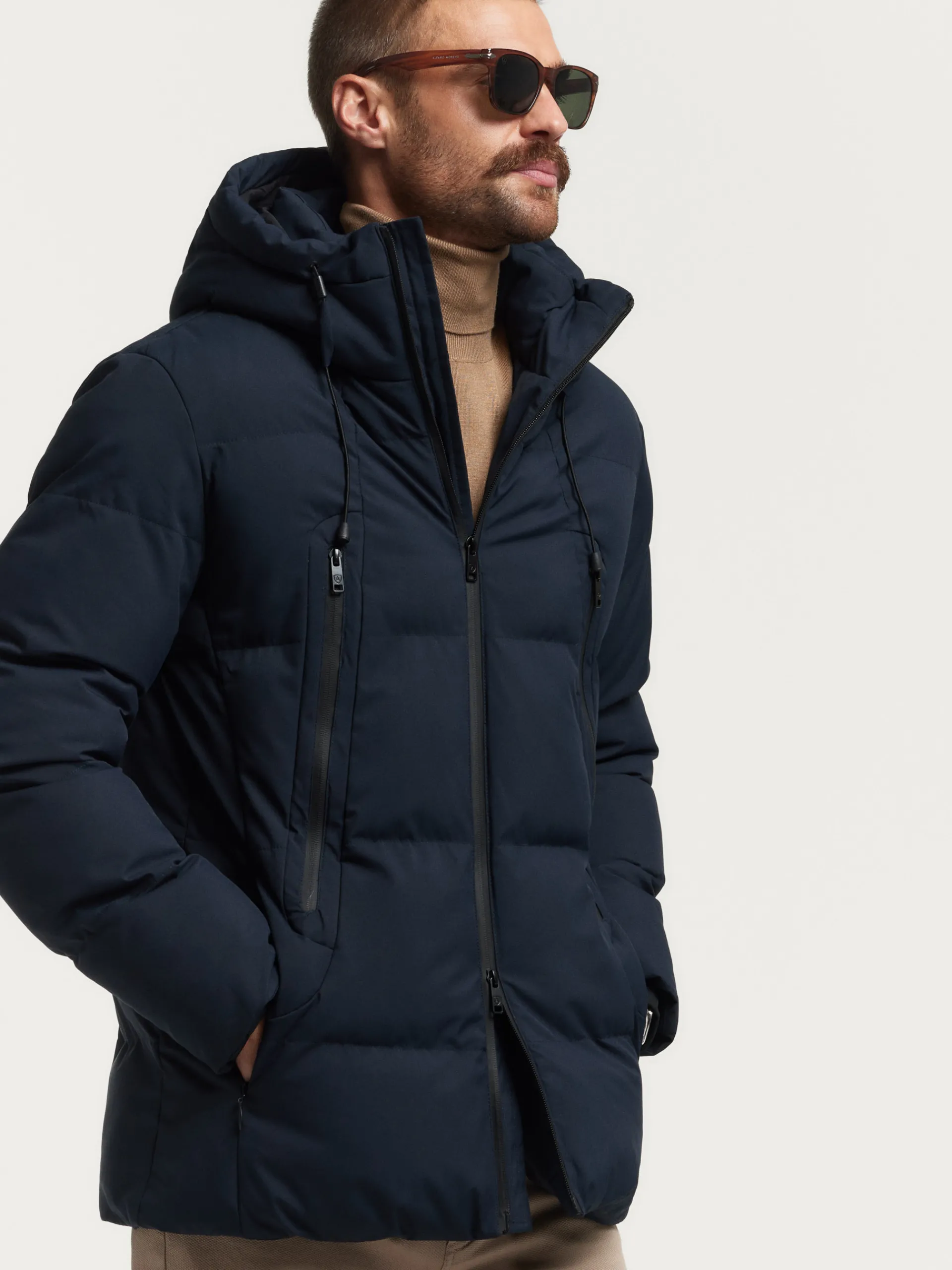 Cazadoras Y Parkas-Alvaro Moreno PARKA COMFORT Azul Marino