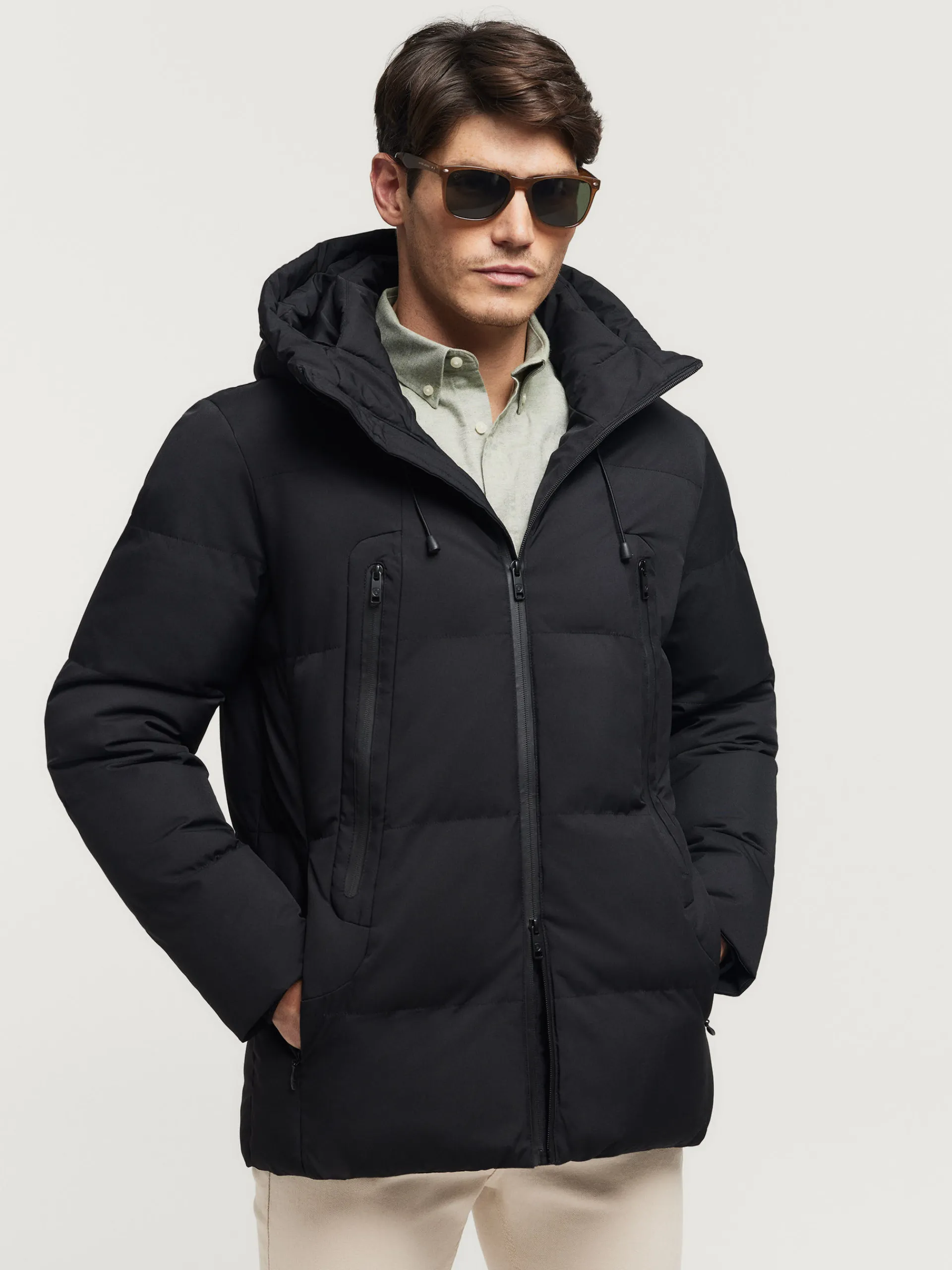 Cazadoras Y Parkas-Alvaro Moreno PARKA COMFORT Negro