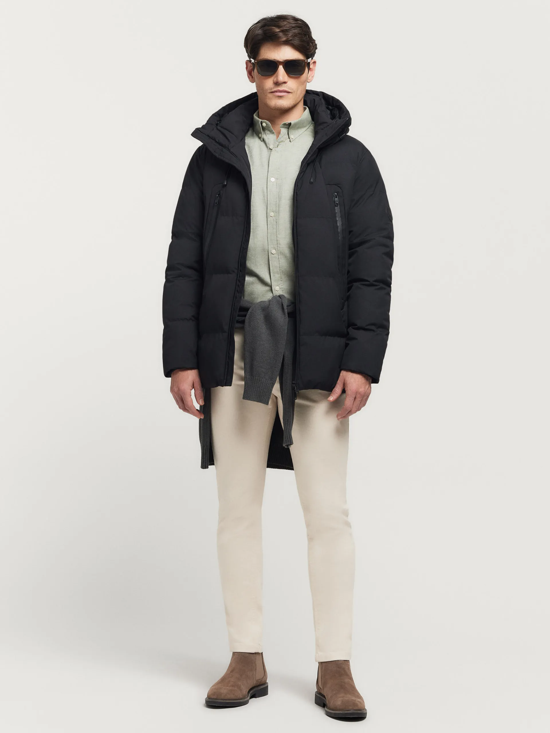 Cazadoras Y Parkas-Alvaro Moreno PARKA COMFORT Negro