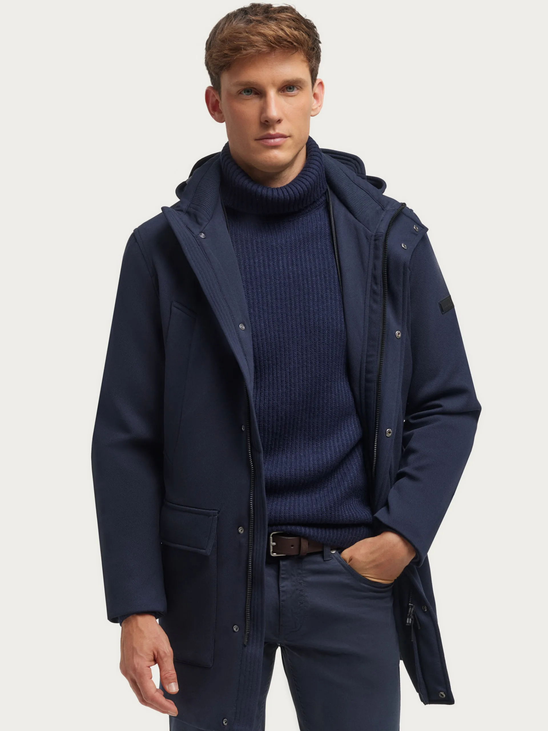 Cazadoras Y Parkas-Alvaro Moreno PARKA HOLLY Azul Marino