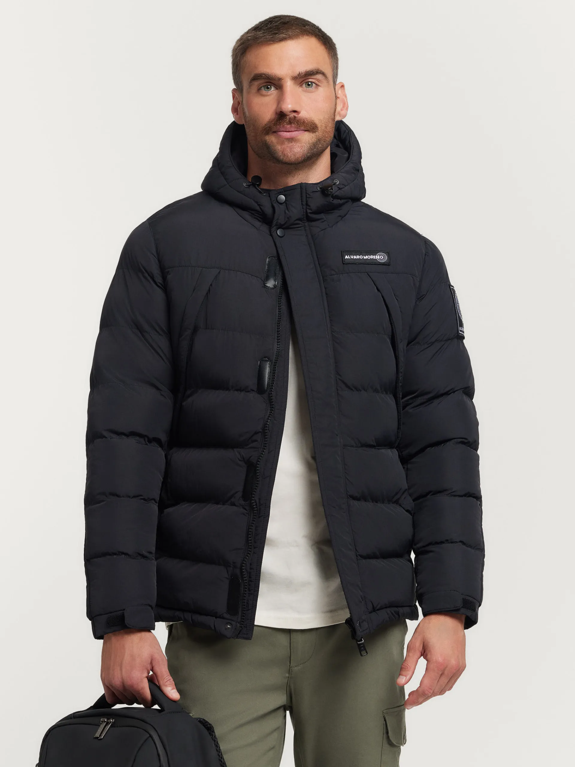 Cazadoras Y Parkas-Alvaro Moreno PARKA KRONOS Negro