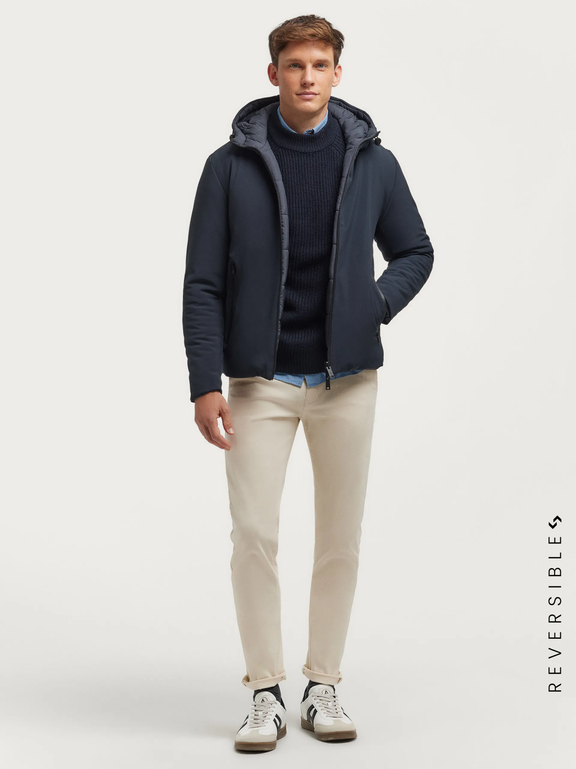 Cazadoras Y Parkas-Alvaro Moreno PARKA LEMANS Azul Marino