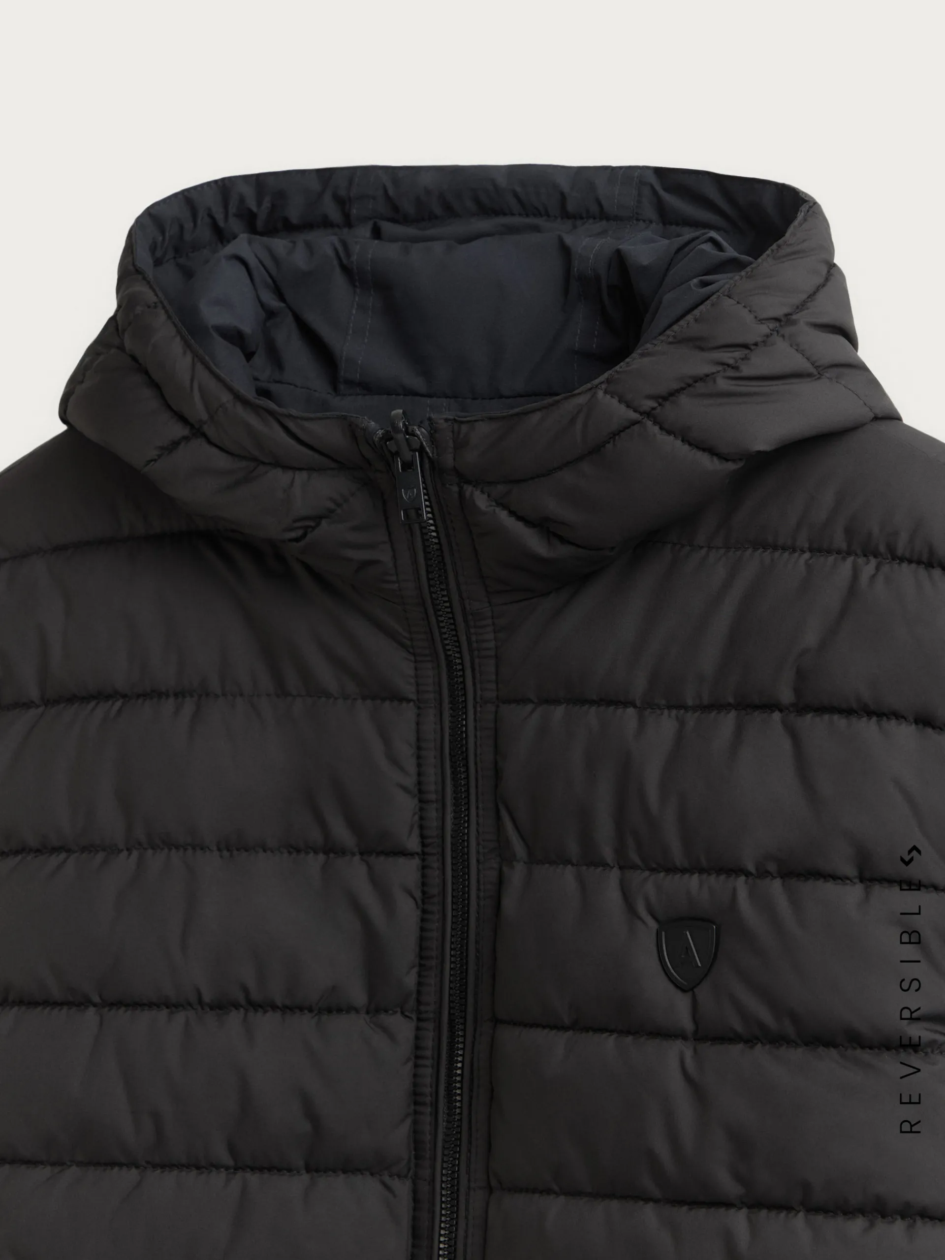 Cazadoras Y Parkas-Alvaro Moreno PARKA RATCHED REVERSIBLE | MARRÓN Azul Marino