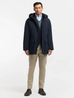 Cazadoras Y Parkas-Alvaro Moreno PARKA SHERMAN Azul Marino