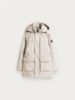 Cazadoras Y Chalecos-Alvaro Moreno PARKA SHERMAN KIDS Crudo
