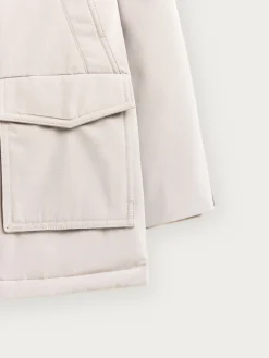 Cazadoras Y Chalecos-Alvaro Moreno PARKA SHERMAN KIDS Crudo