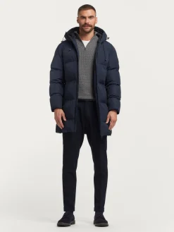 Cazadoras Y Parkas-Alvaro Moreno PARKA SKYLINE Azul Marino