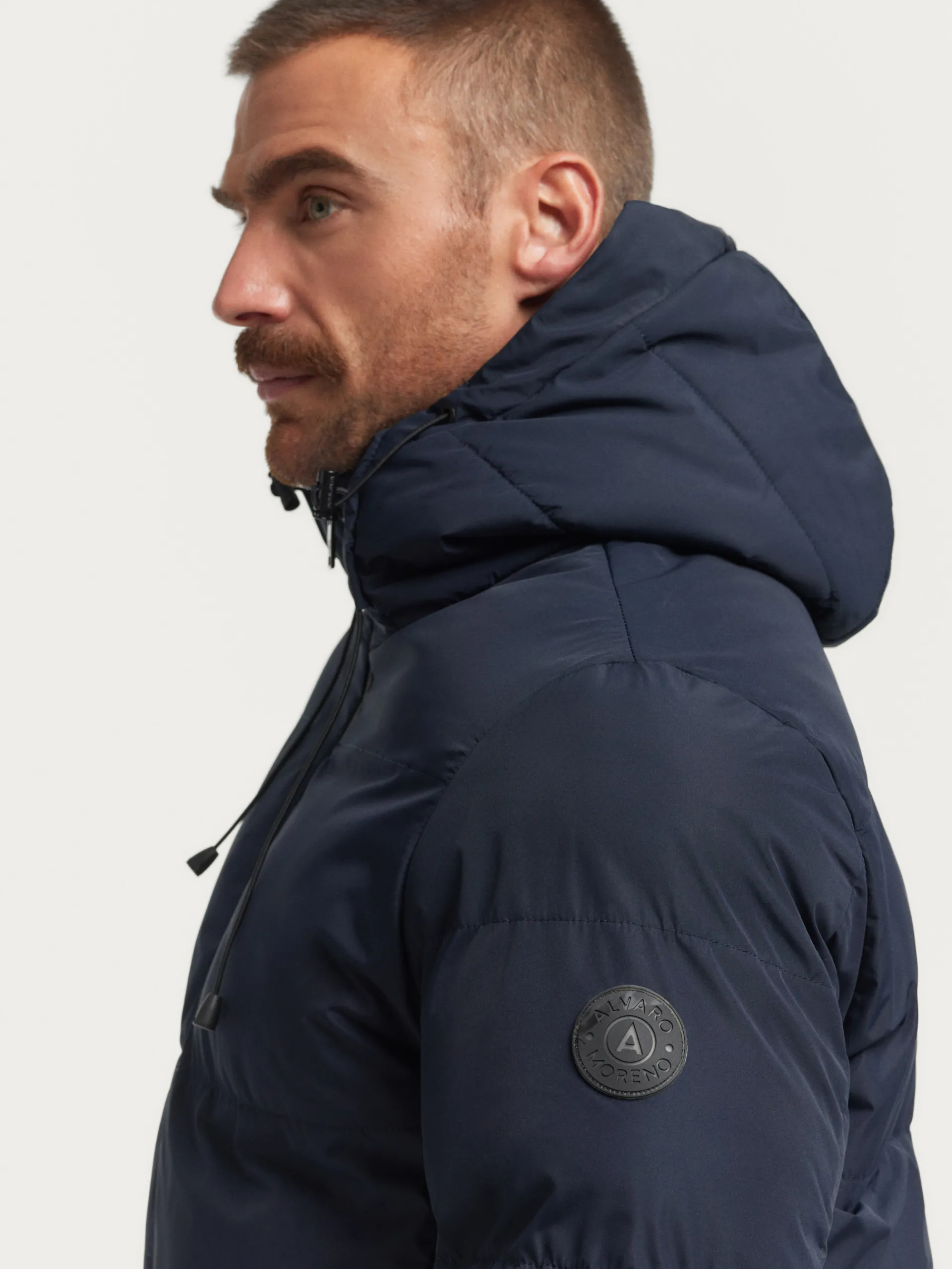 Cazadoras Y Parkas-Alvaro Moreno PARKA SKYLINE Azul Marino