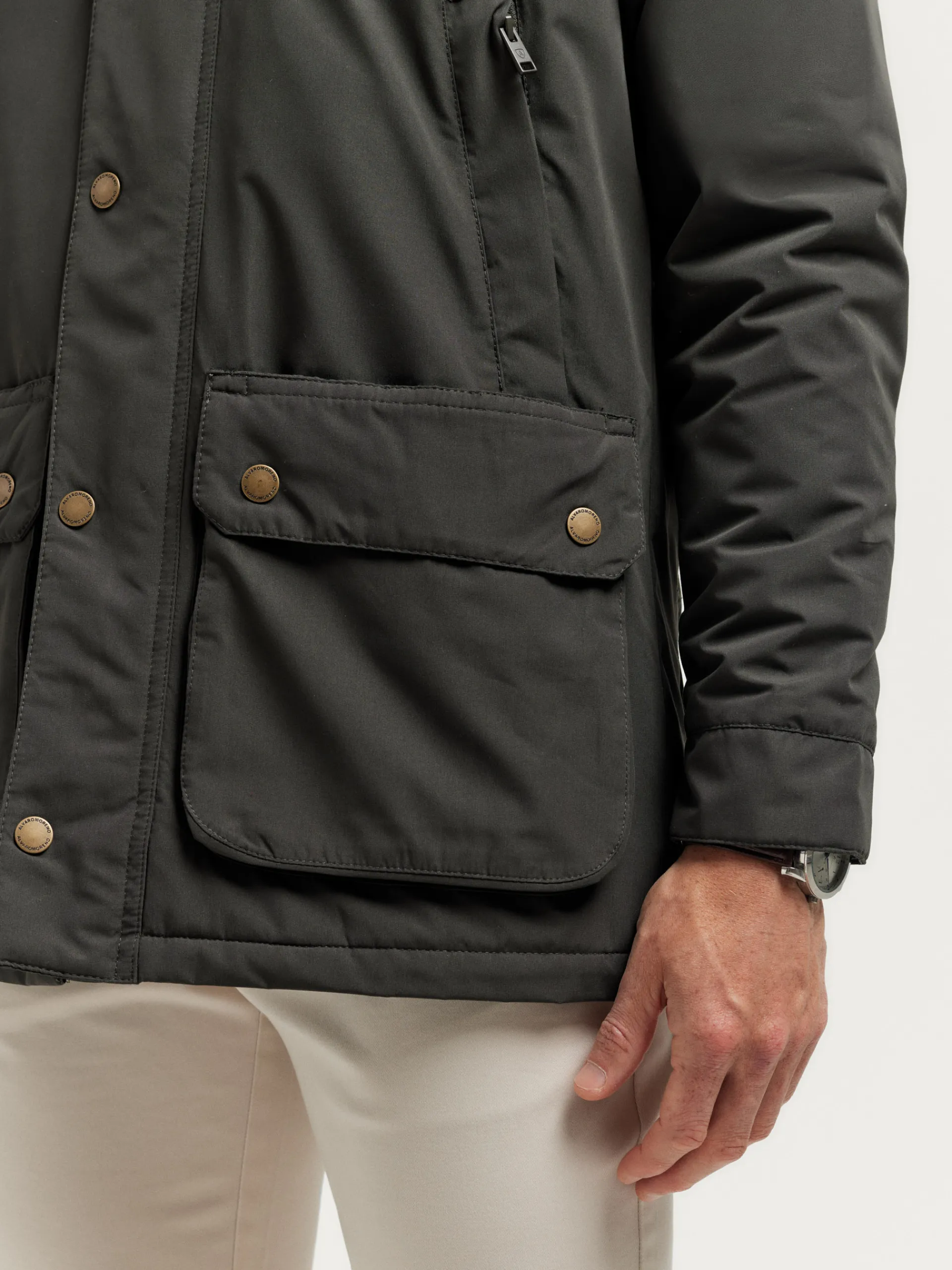 Cazadoras Y Parkas-Alvaro Moreno PARKA TIM Verde