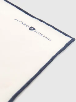 Pañuelos|Pañuelos-Alvaro Moreno PAÑUELO LINO Azul