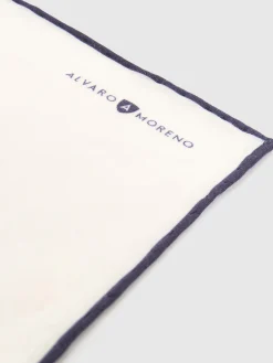 Pañuelos|Pañuelos-Alvaro Moreno PAÑUELO LINO Azul Marino