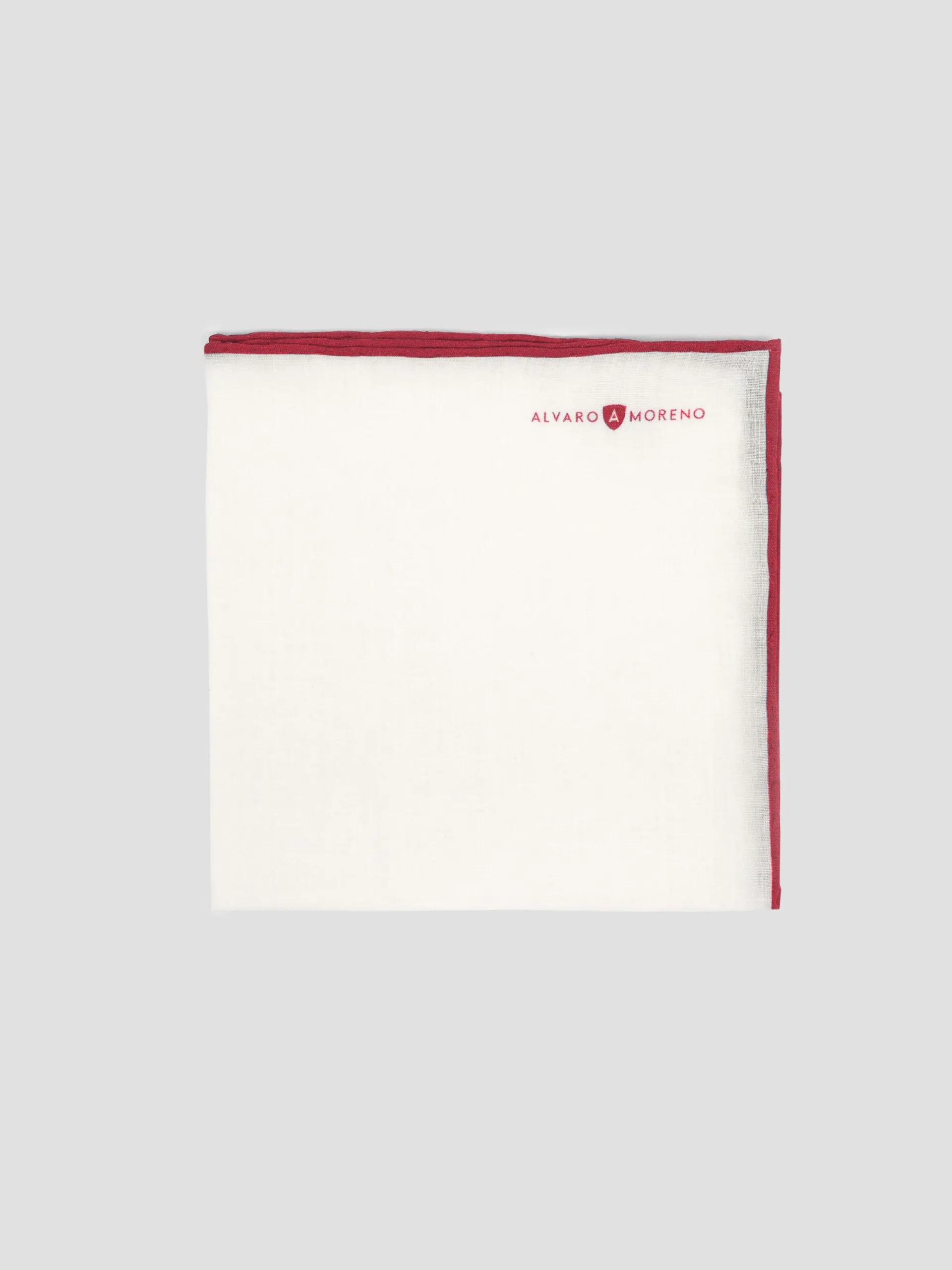 Pañuelos|Pañuelos-Alvaro Moreno PAÑUELO LINO Rojo