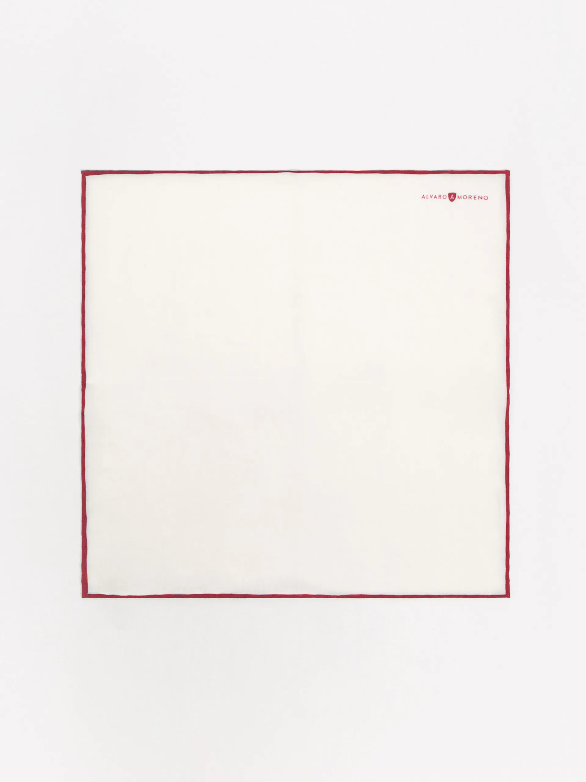 Pañuelos|Pañuelos-Alvaro Moreno PAÑUELO LINO Rojo