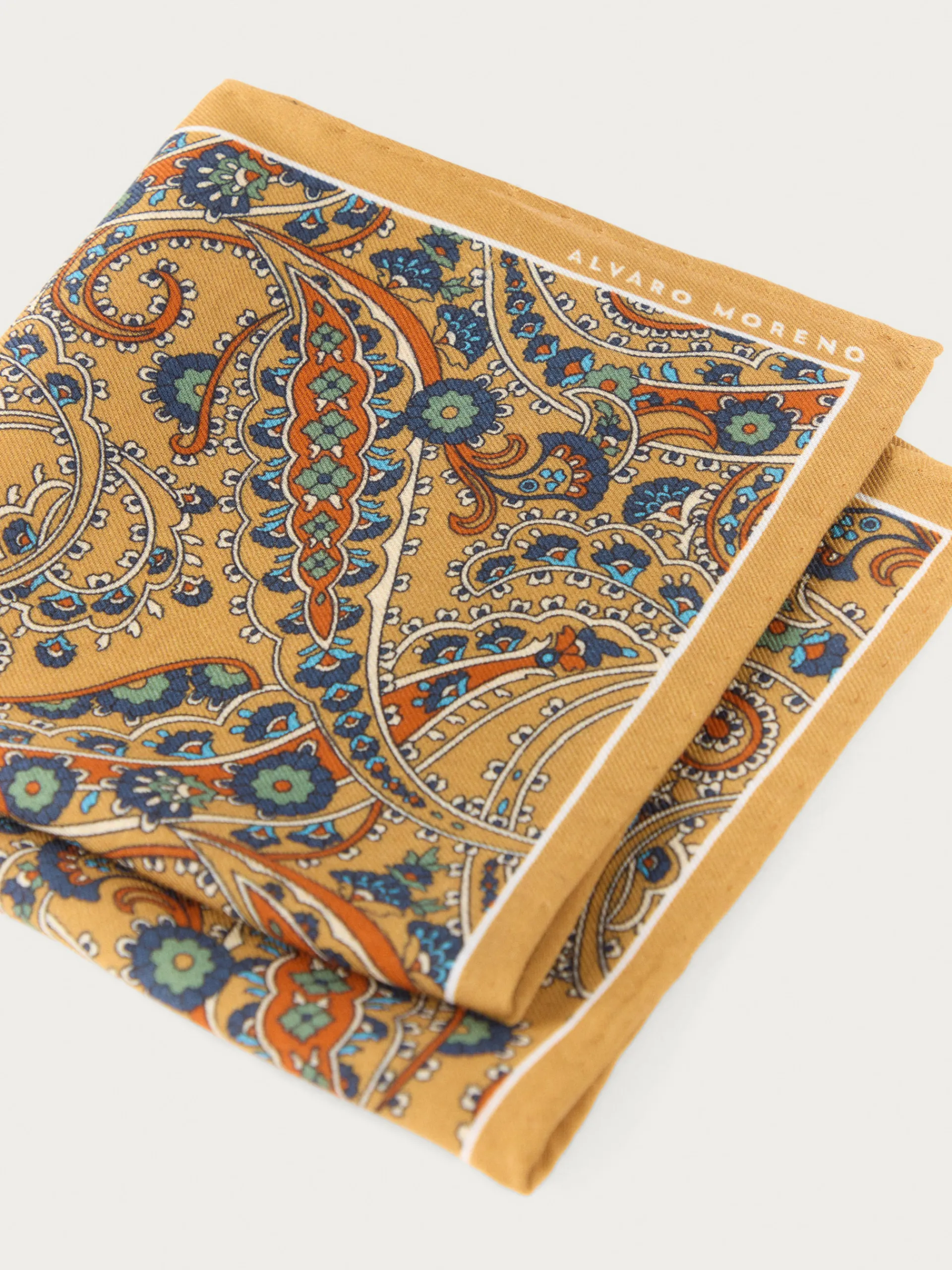 Pañuelos|Pañuelos-Alvaro Moreno PAÑUELO PRINT Amarillo