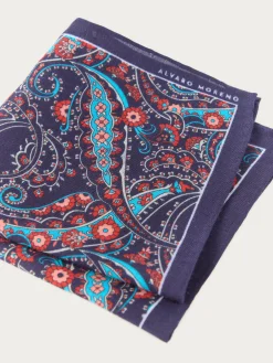 Pañuelos|Pañuelos-Alvaro Moreno PAÑUELO PRINT Azul Marino