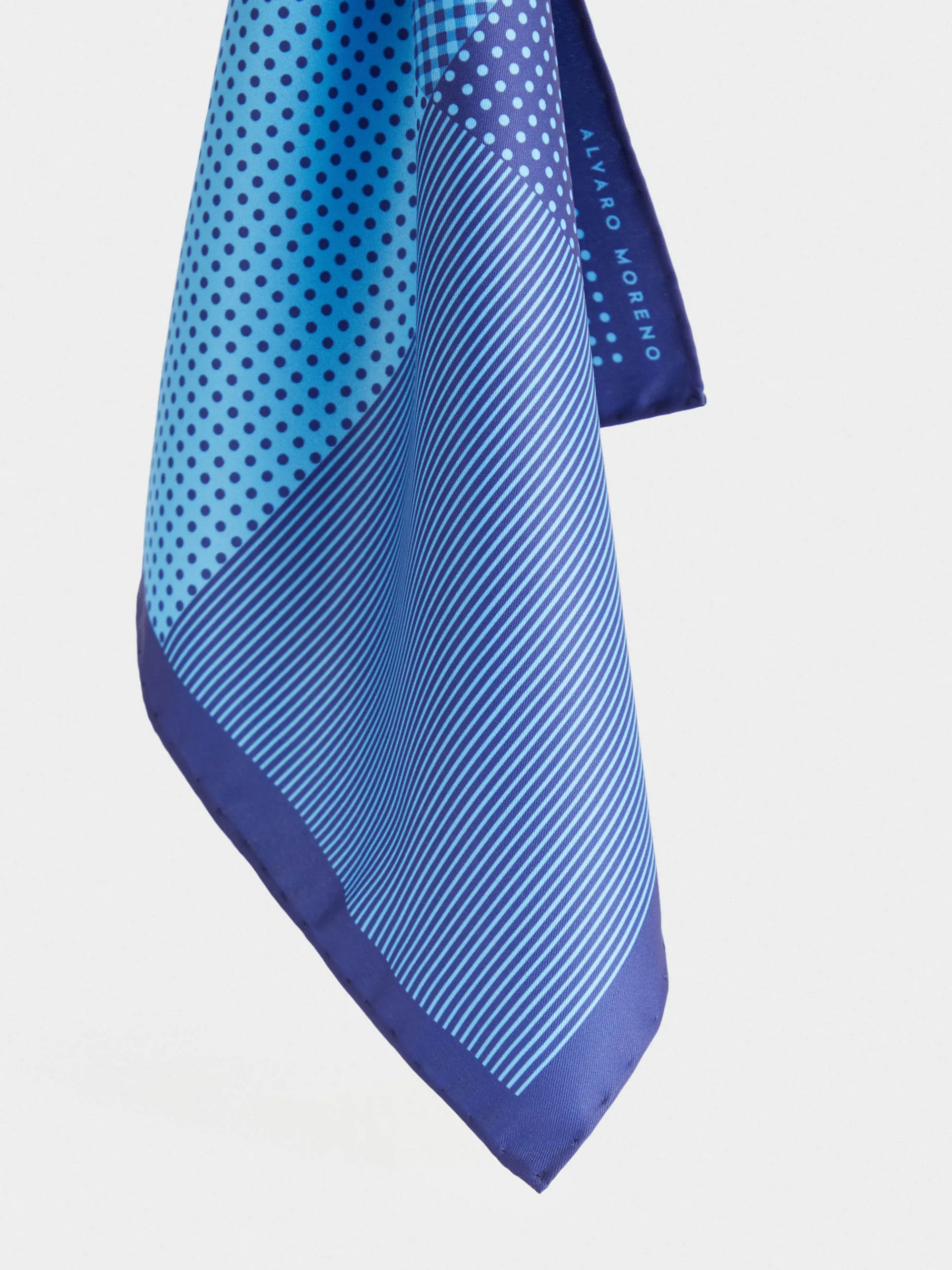 Pañuelos|Pañuelos-Alvaro Moreno PAÑUELO PRINTED Celeste
