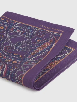 Pañuelos|Pañuelos-Alvaro Moreno PAÑUELO PRINTED Violeta