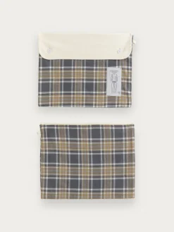 Pijamas-Alvaro Moreno PIJAMA FRANELA CUADROS Crudo