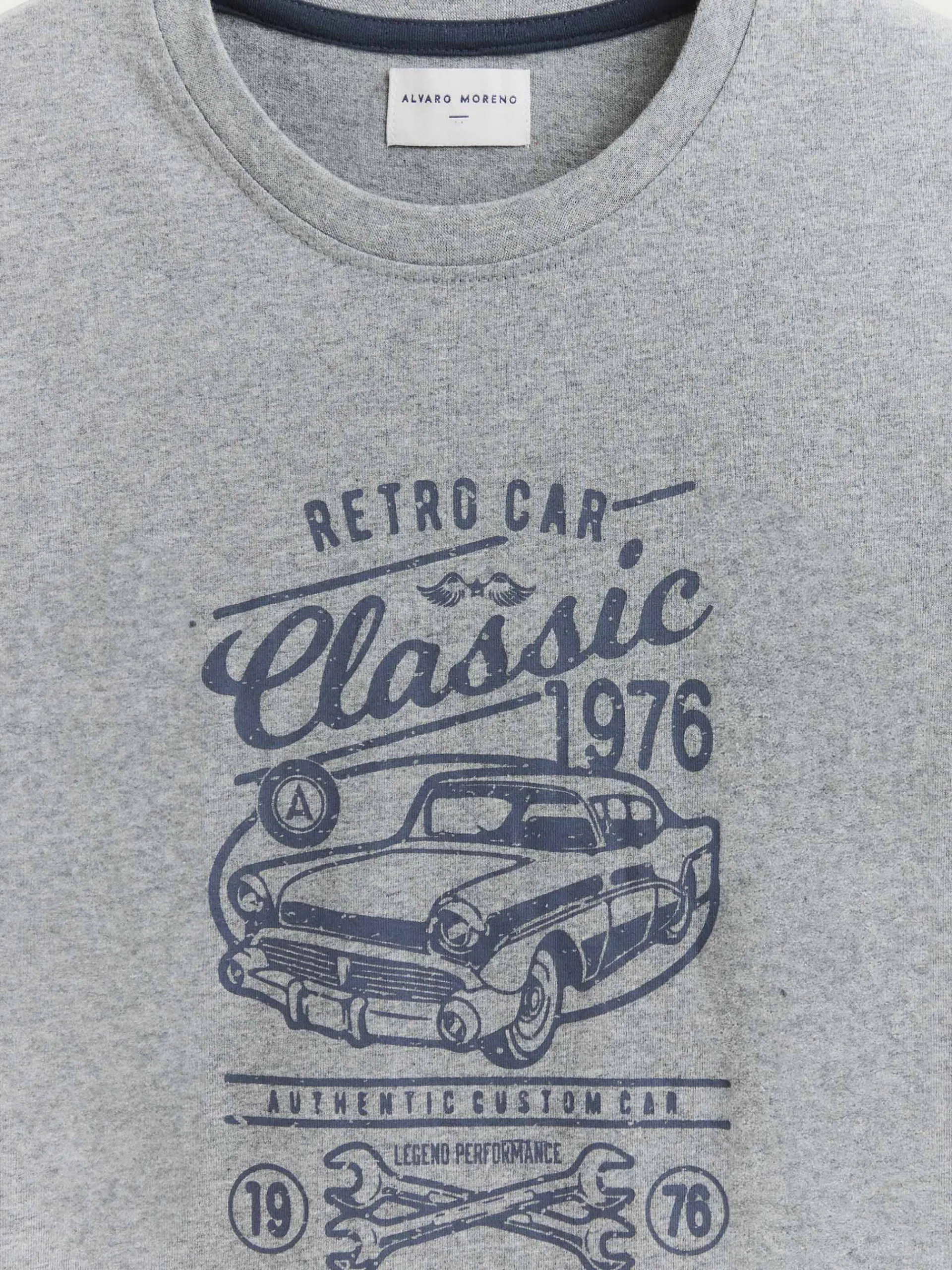 Pijamas-Alvaro Moreno PIJAMA RETROCAR Gris