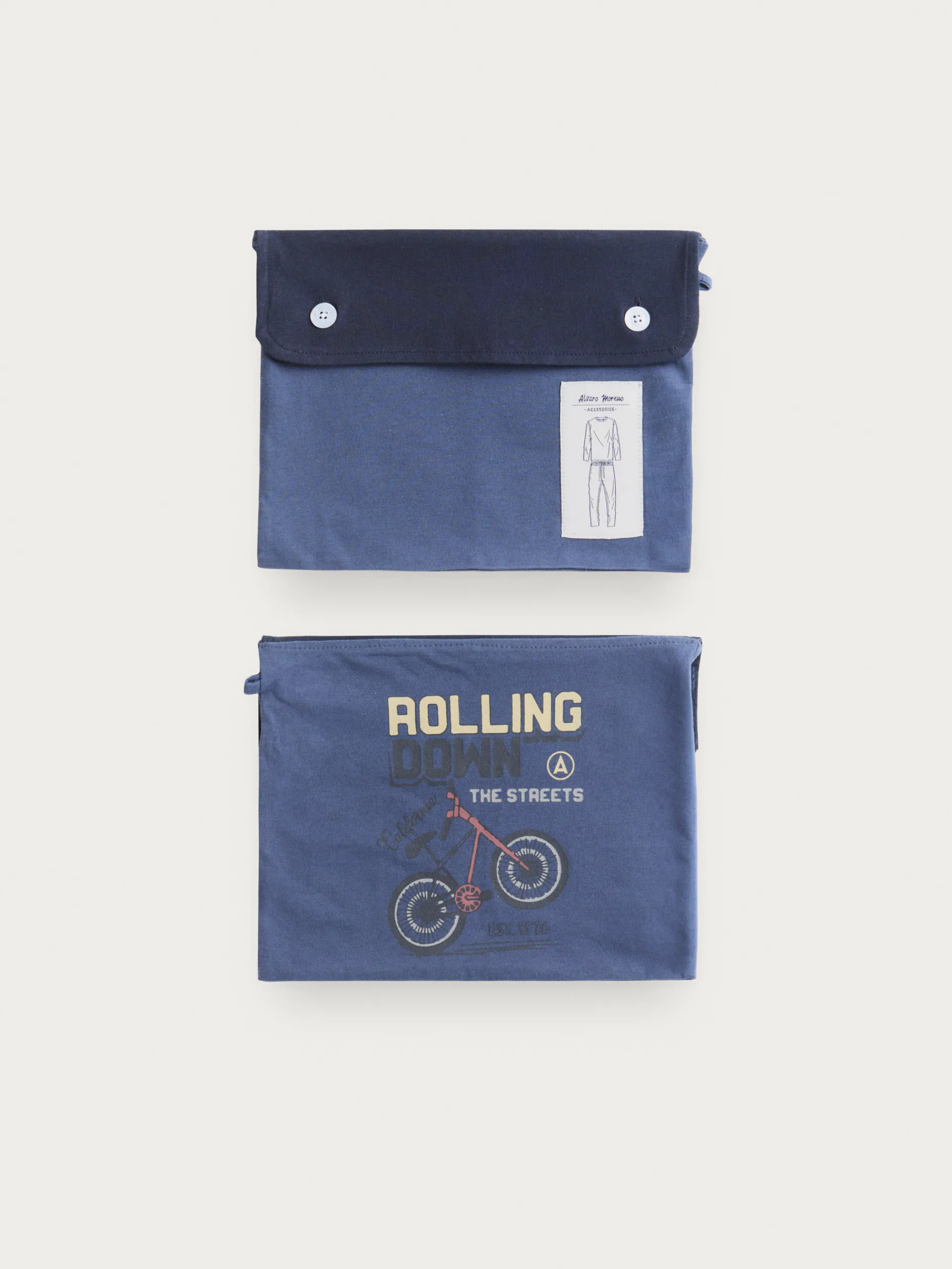 Accesorios-Alvaro Moreno PIJAMA ROLLING KIDS Azul