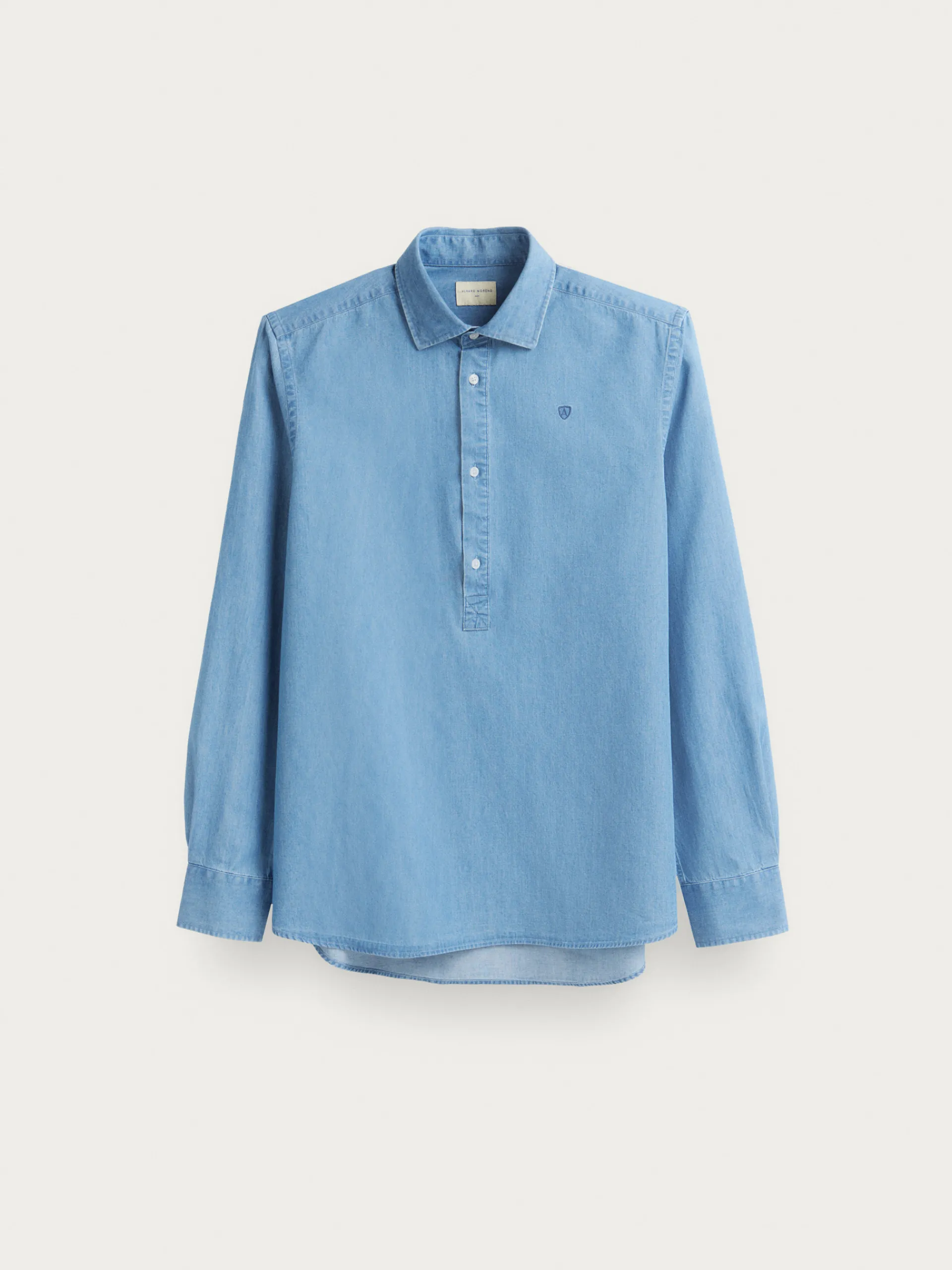 Casual|Poleras-Alvaro Moreno POLERA DENIM Azul