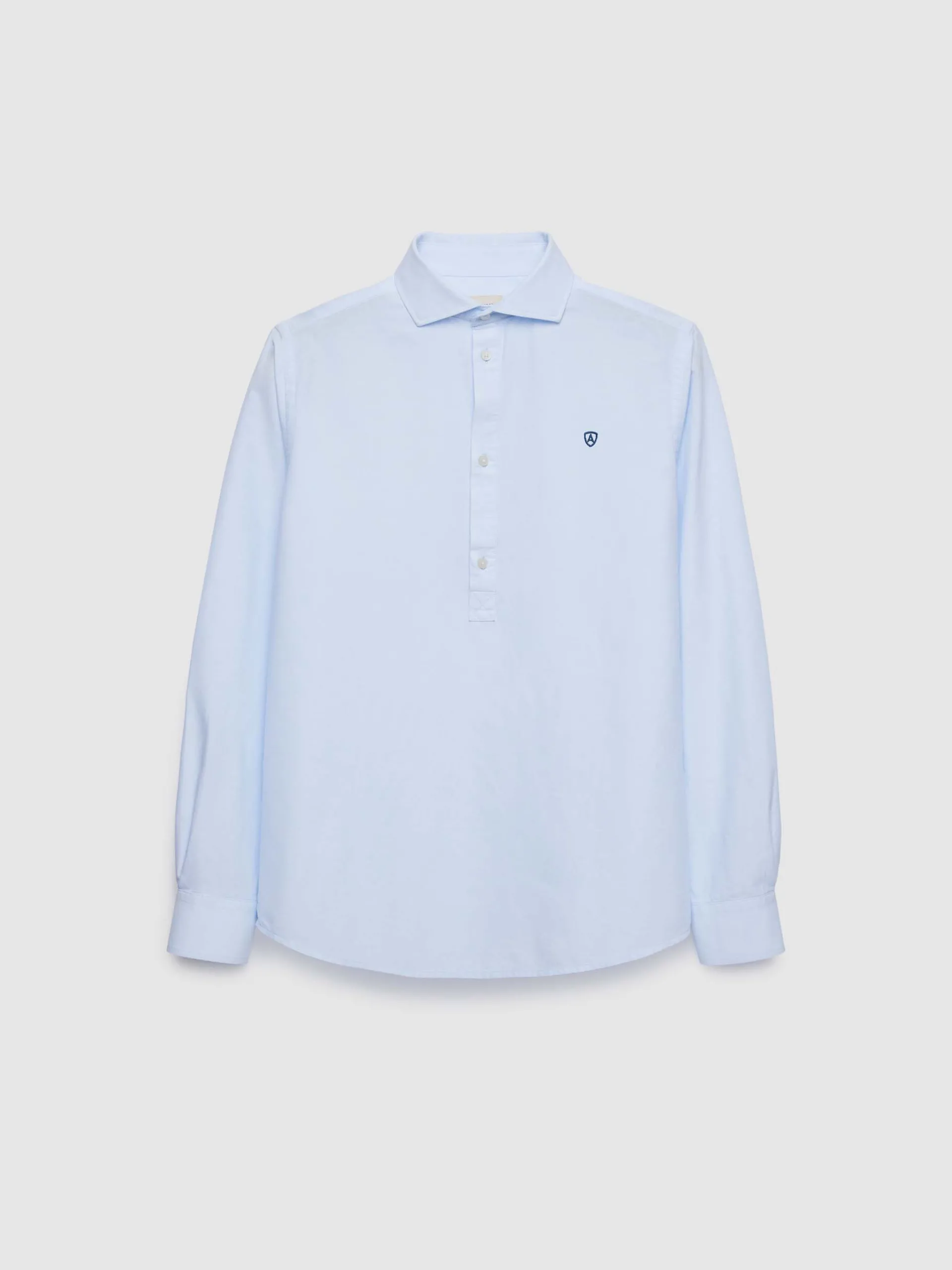 Casual-Alvaro Moreno POLERA PIN POINT Celeste