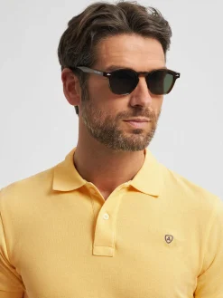 Polos Y Poleras-Alvaro Moreno POLO BASIC Amarillo