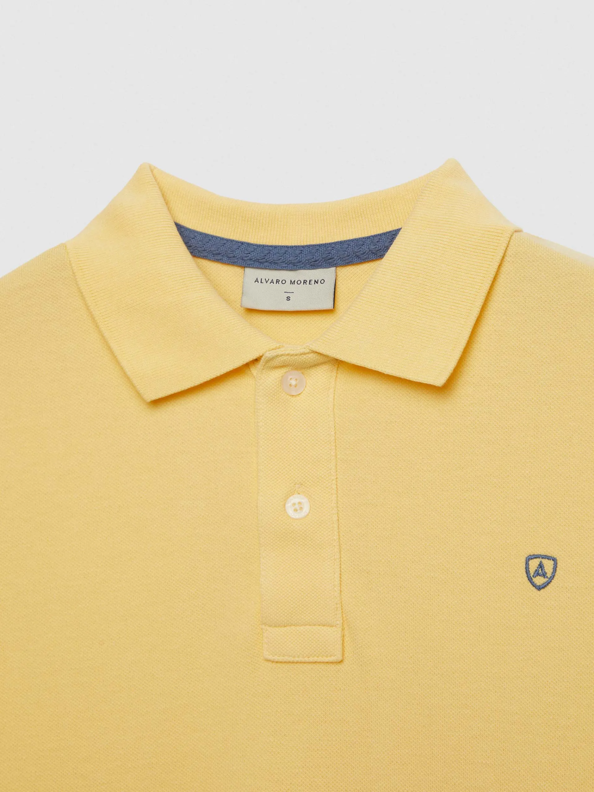 Polos Y Poleras-Alvaro Moreno POLO BASIC Amarillo