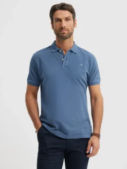 Polos Y Poleras-Alvaro Moreno POLO BASIC Azul