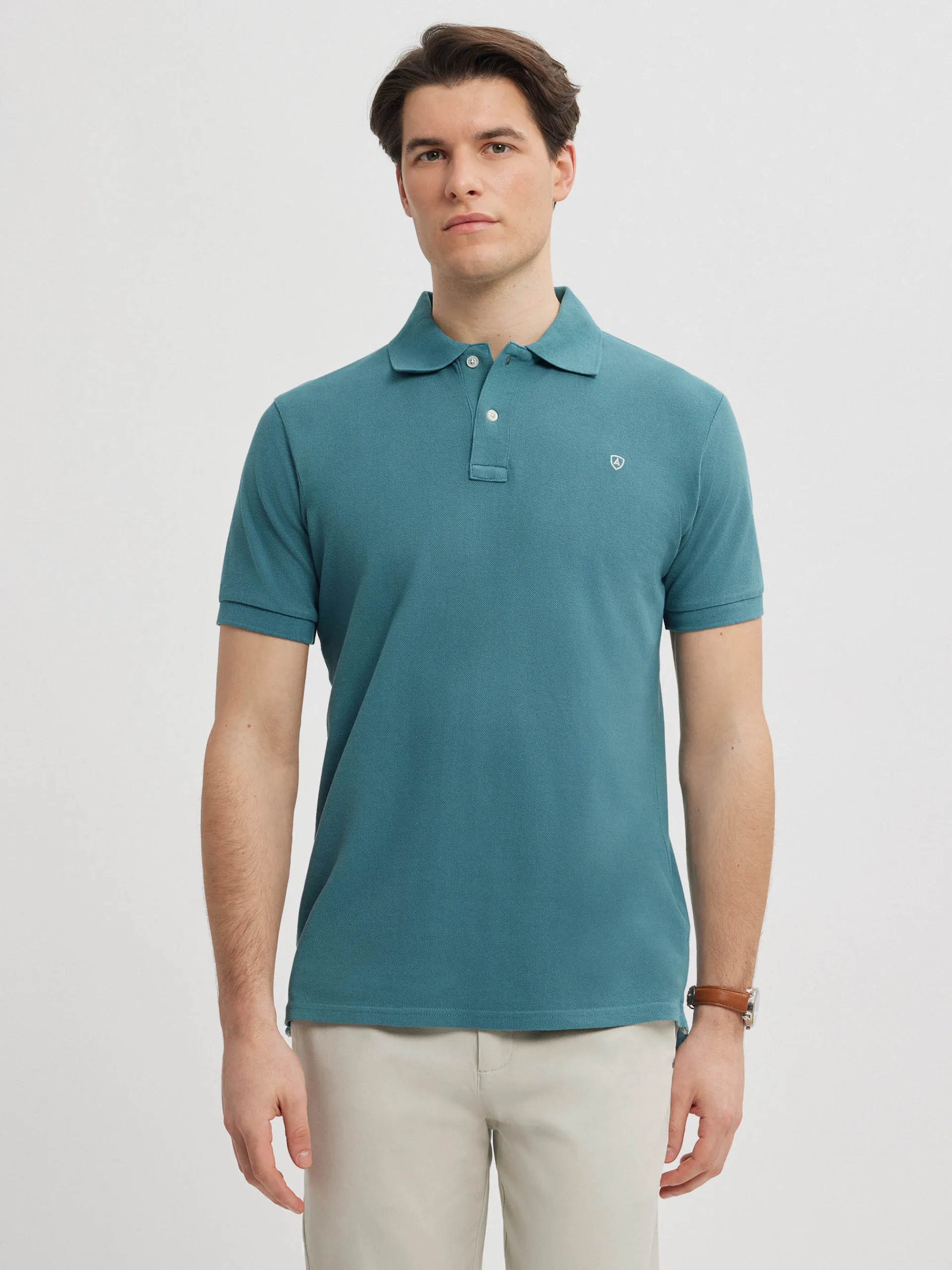 Polos Y Poleras-Alvaro Moreno POLO BASIC Azul