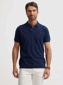 Polos Y Poleras-Alvaro Moreno POLO BASIC Azul Marino