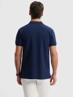 Polos Y Poleras-Alvaro Moreno POLO BASIC Azul Marino