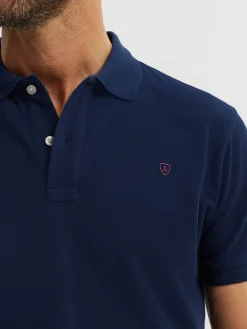 Polos Y Poleras-Alvaro Moreno POLO BASIC Azul Marino