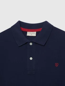 Polos Y Poleras-Alvaro Moreno POLO BASIC Azul Marino