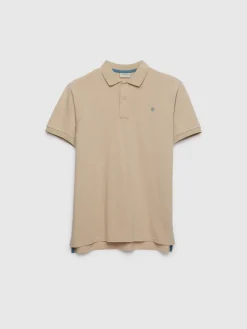 Polos Y Poleras-Alvaro Moreno POLO BASIC Beige