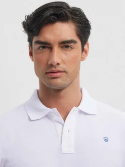 Polos Y Poleras-Alvaro Moreno POLO BASIC Blanco