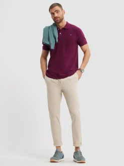 Polos Y Poleras-Alvaro Moreno POLO BASIC Burdeos