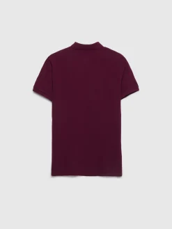 Polos Y Poleras-Alvaro Moreno POLO BASIC Burdeos