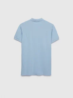 Polos Y Poleras-Alvaro Moreno POLO BASIC Celeste