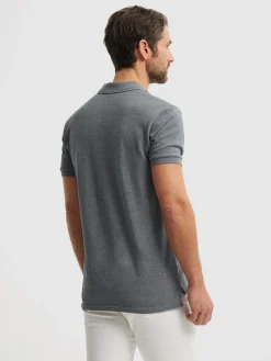 Polos Y Poleras-Alvaro Moreno POLO BASIC Gris