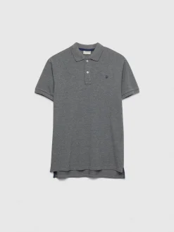 Polos Y Poleras-Alvaro Moreno POLO BASIC Gris