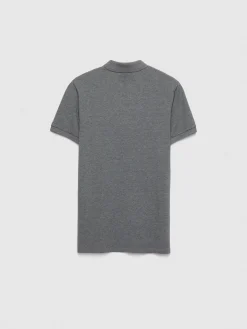 Polos Y Poleras-Alvaro Moreno POLO BASIC Gris