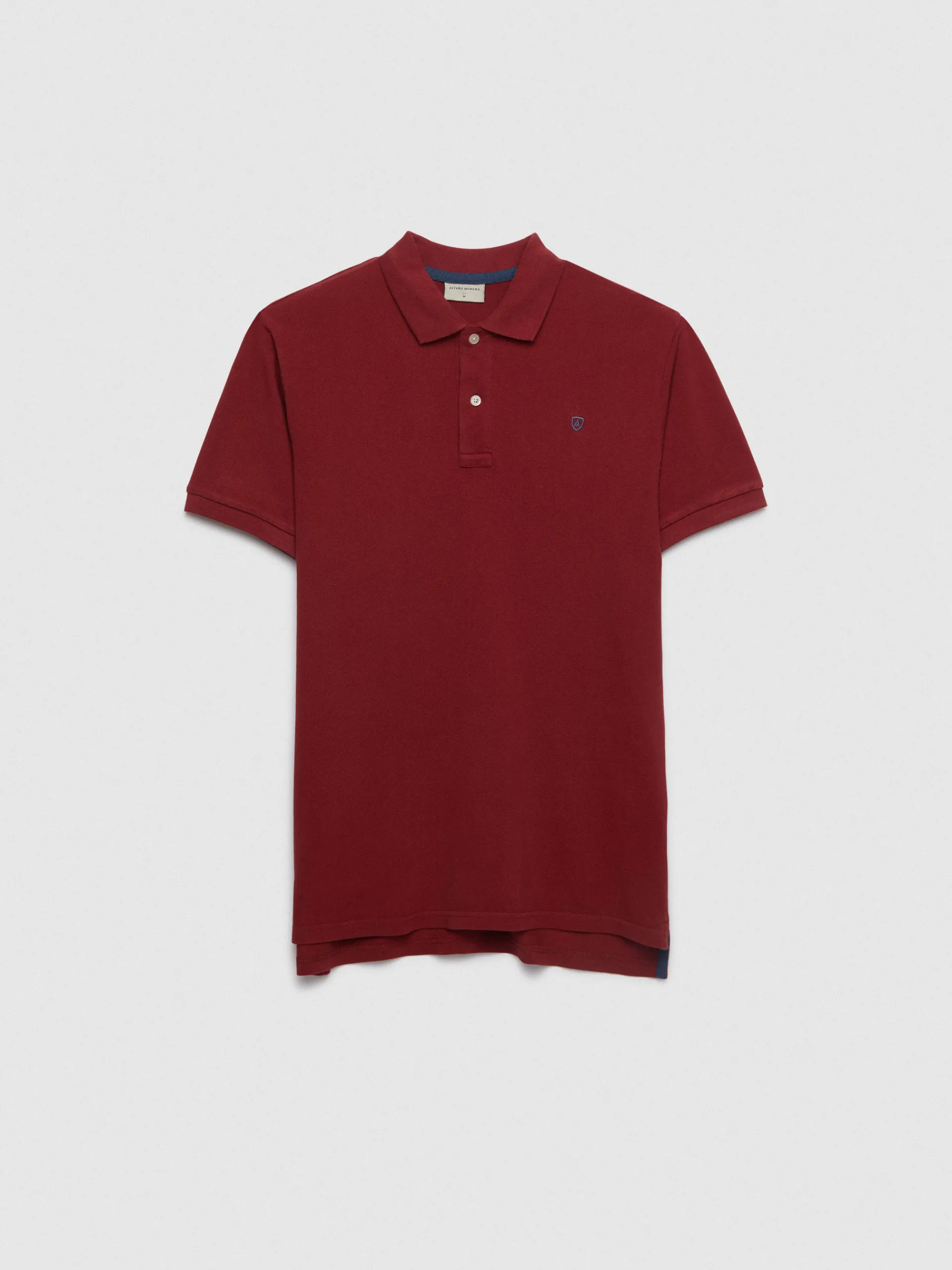 Polos Y Poleras-Alvaro Moreno POLO BASIC Rojo