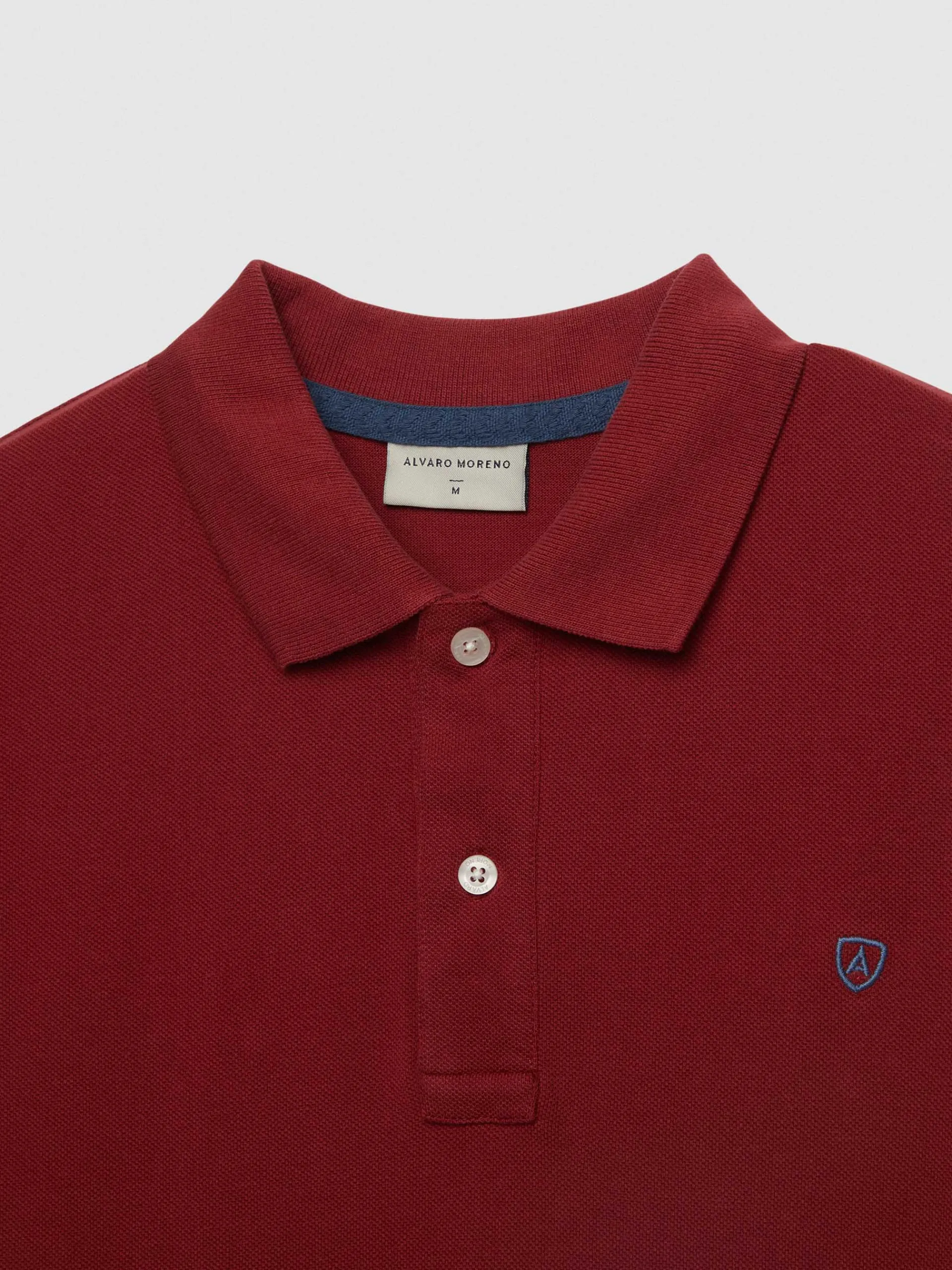 Polos Y Poleras-Alvaro Moreno POLO BASIC Rojo