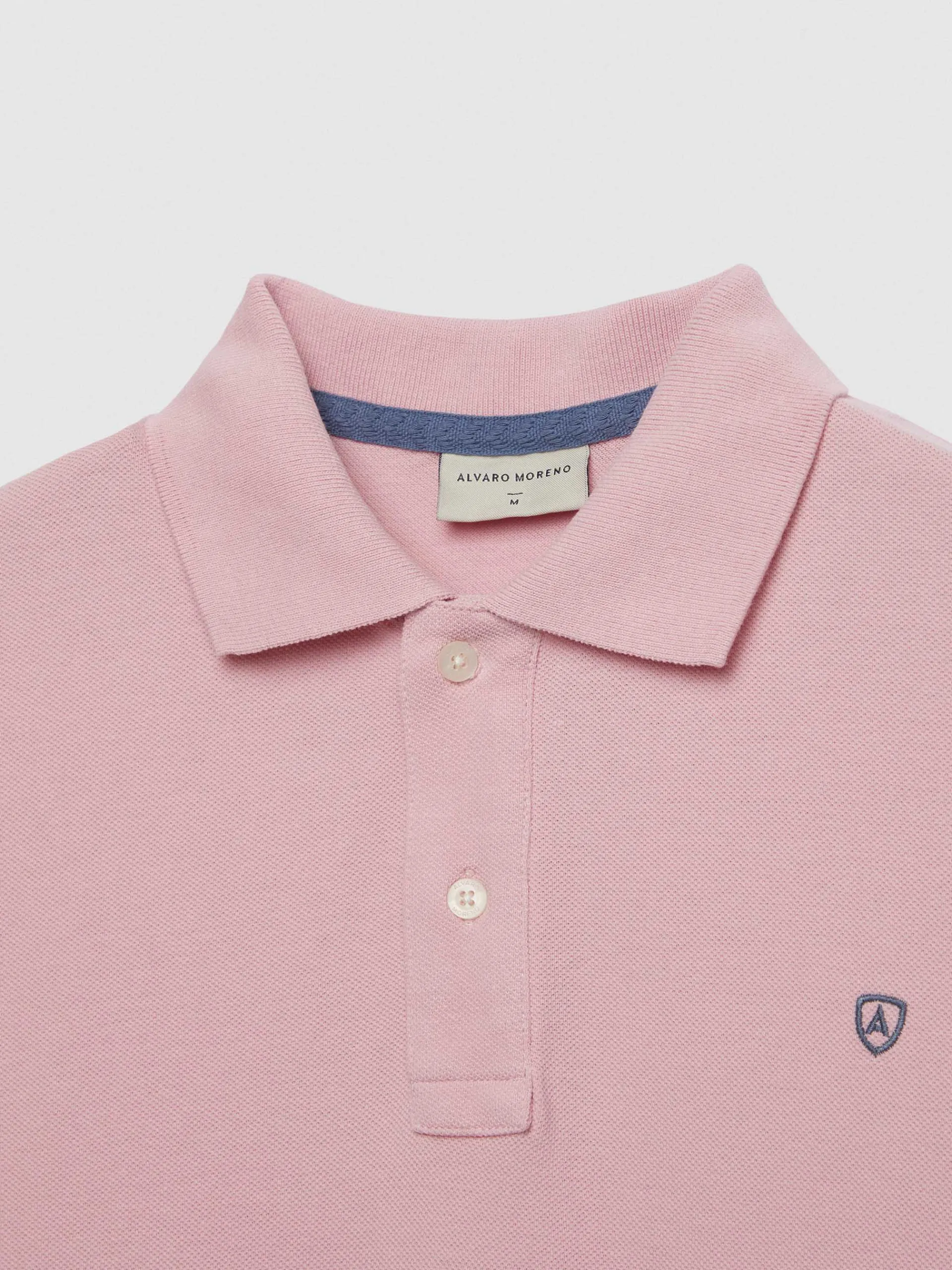 Polos Y Poleras-Alvaro Moreno POLO BASIC Rosa