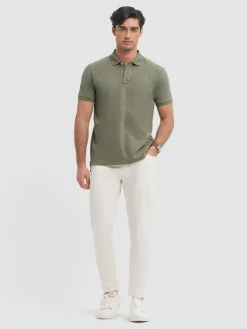 Polos Y Poleras-Alvaro Moreno POLO BASIC Verde