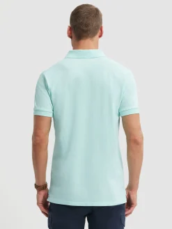 Polos Y Poleras-Alvaro Moreno POLO BASIC Verde Agua