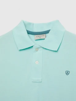 Polos Y Poleras-Alvaro Moreno POLO BASIC Verde Agua