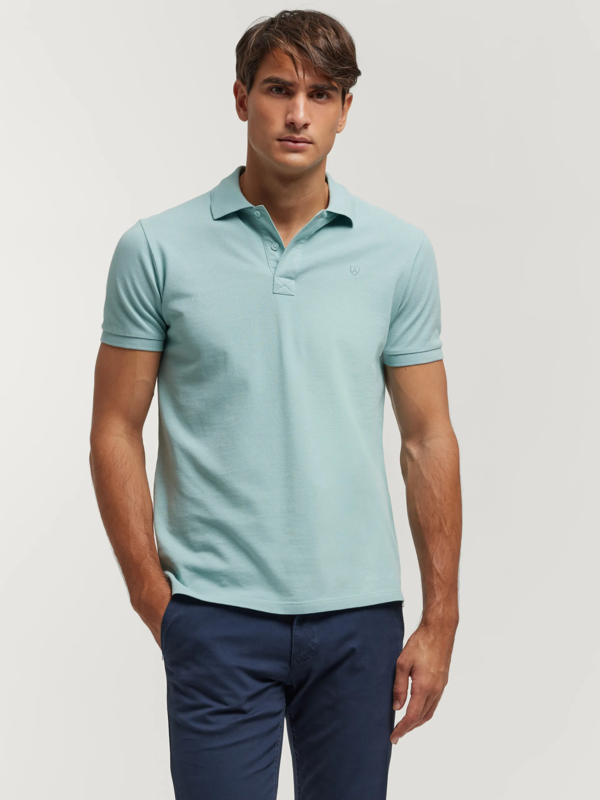 Polos Y Poleras-Alvaro Moreno POLO SCOOBY Verde Agua